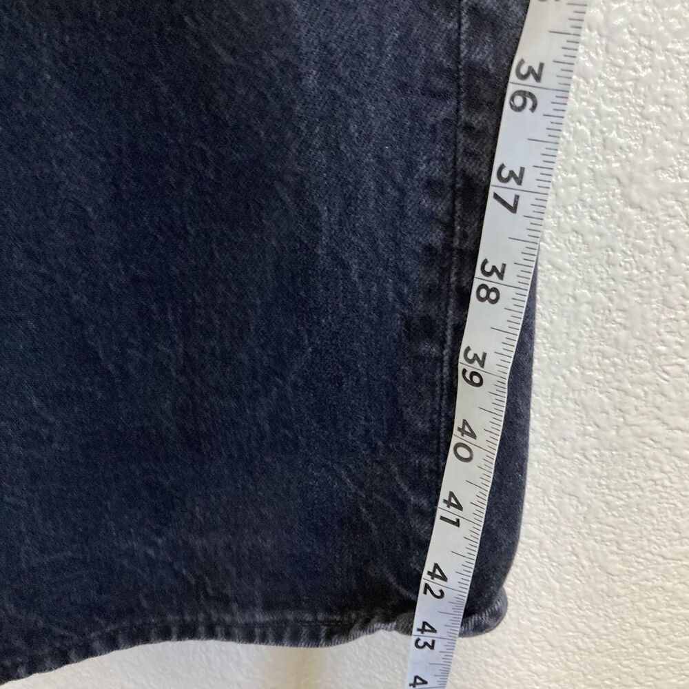 G-Star RAW Skater Jeans  33x32 Black Denim Stray Ultra High Straight Hip Hop - Picture 12 of 16